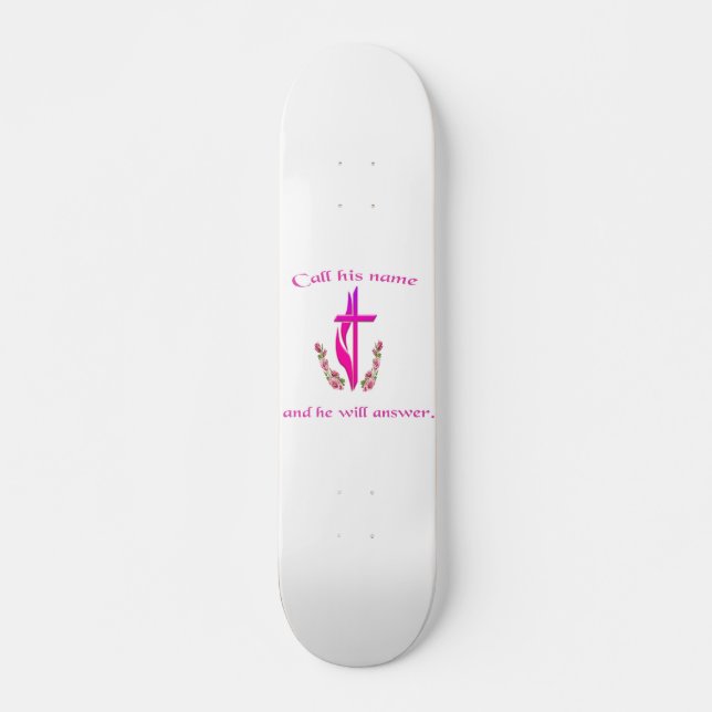 Rufen Sie seinen Namen an Skateboard (Vorne)