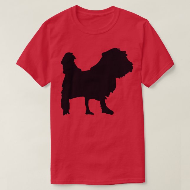 Ruff Dog Silhouette T-Shirt (Design vorne)