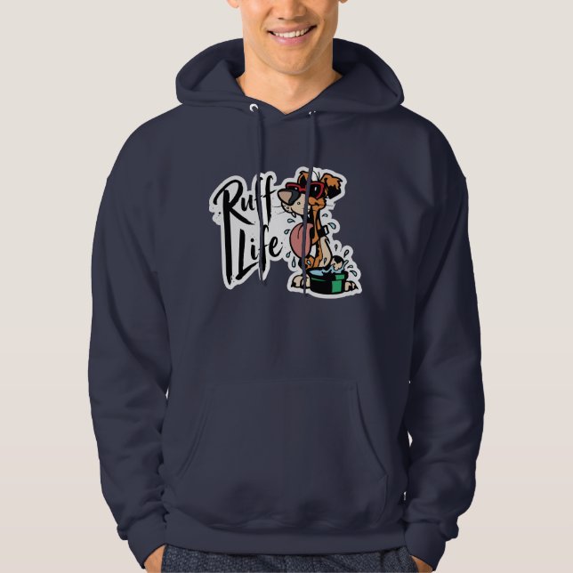 Ruff Life Kapuzenpullover Hoodie (Vorderseite)