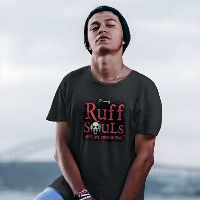 Ruff Souls - Wo Liebe kein Grab kennt - T - Shirt (Gothic T-Shirt - Ruff Soals Where Love Knows No Graves)