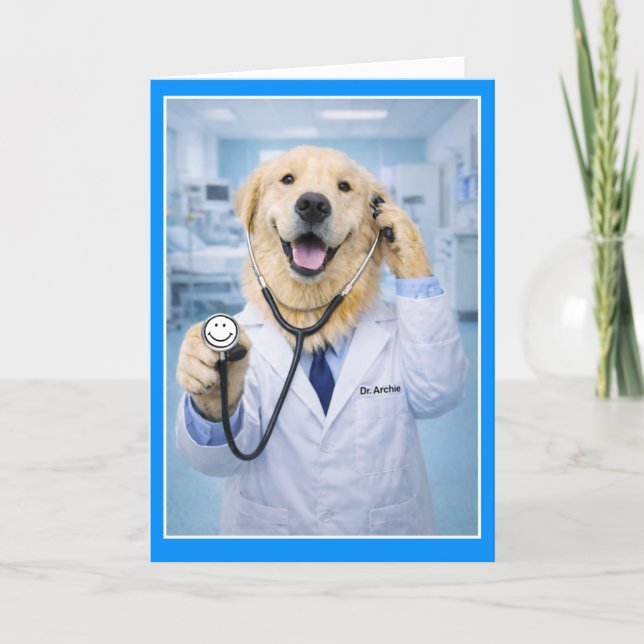 Ruff Time Gute Besserung Karte  STFA-2 (Vorderseite)