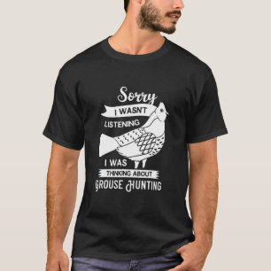 Ruffed Grouse Bird Geschenk Jagd Spruce Grouse  T-Shirt