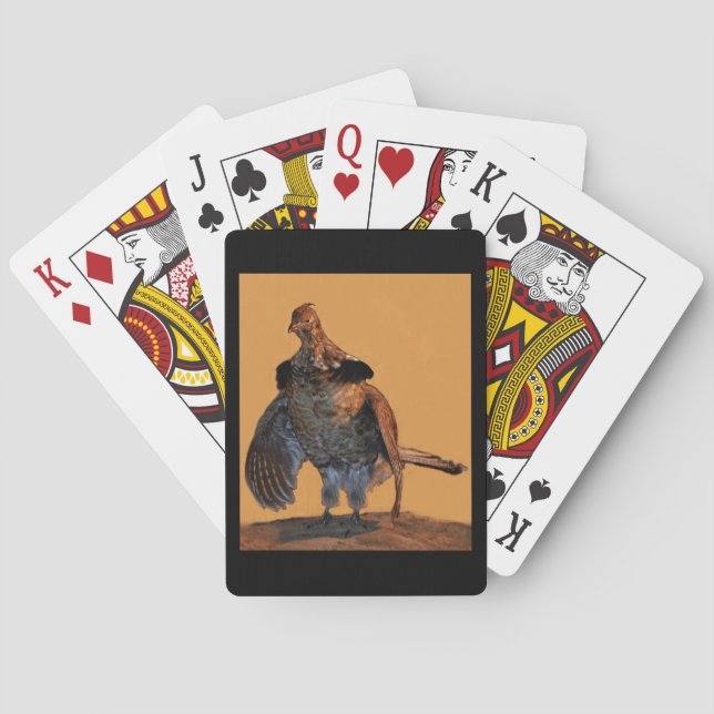 Ruffed Grouse (Pennsylvania) Spielkarten (Rückseite)