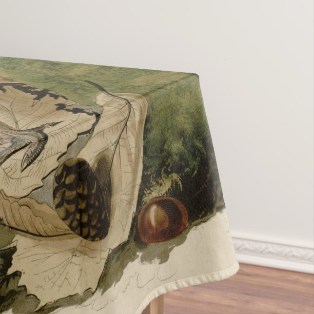 Ruffed Grouse von John Audubon Tischdecke (Beispiel)