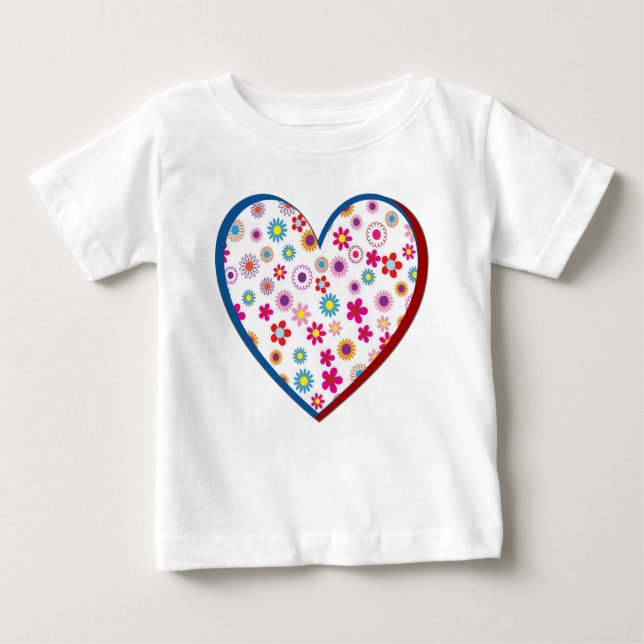 Ruffle Dress Baby T-shirt (Vorderseite)