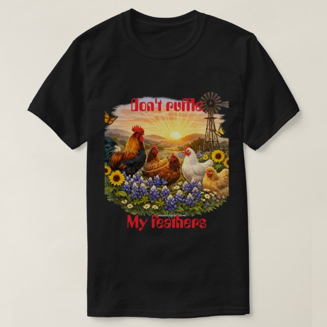 Ruffle  T-Shirt (Design vorne)