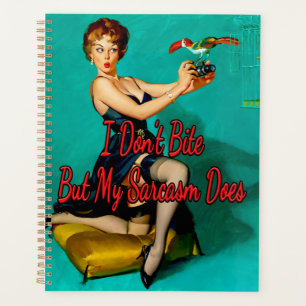 Ruffled Feathers von Gil Elvgren aus den 50er Jahr Planer