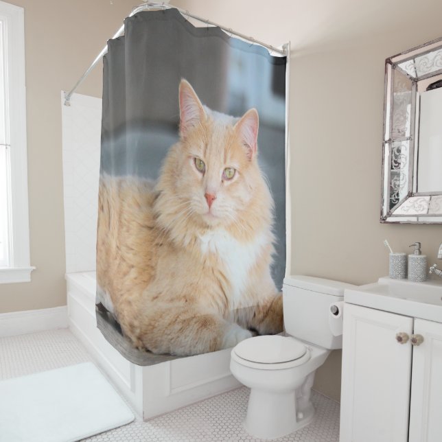 Ruffles Duschvorhang (Beispiel)