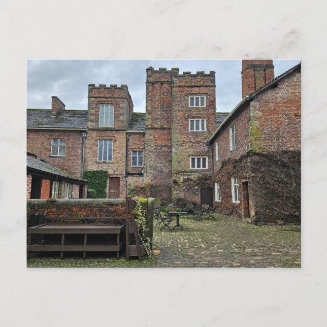 Rufford Old Hall Postkarte (Vorderseite)