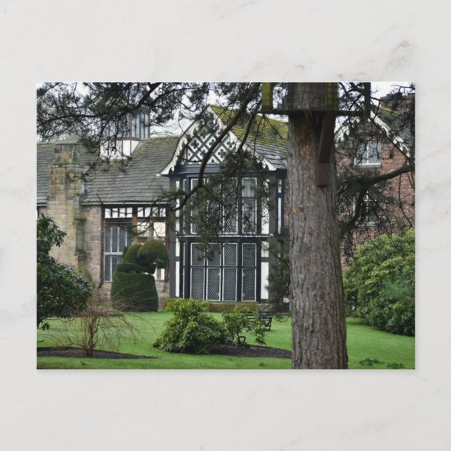 Rufford Old Hall Postkarte (Vorderseite)