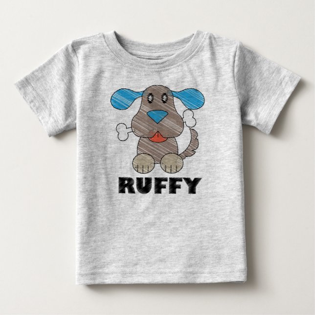 Ruffy - Baby Fine Jersey T - Shirt  (Vorderseite)