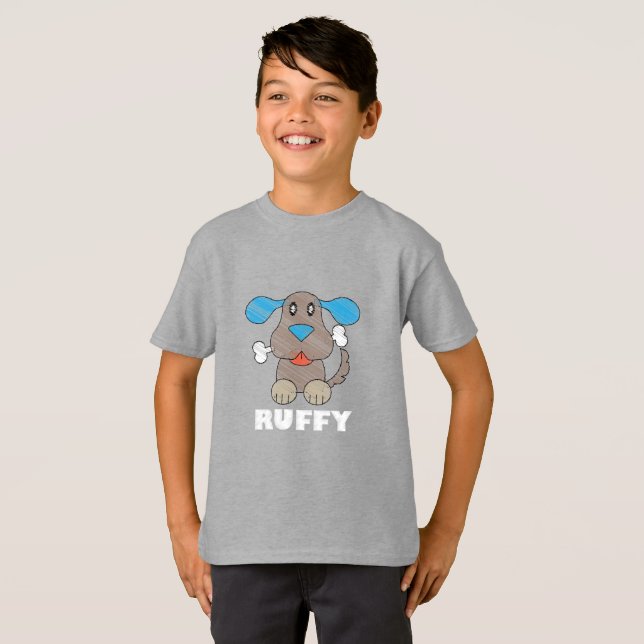 Ruffy - Kids' Basic T - Shirt (Vorne ganz)