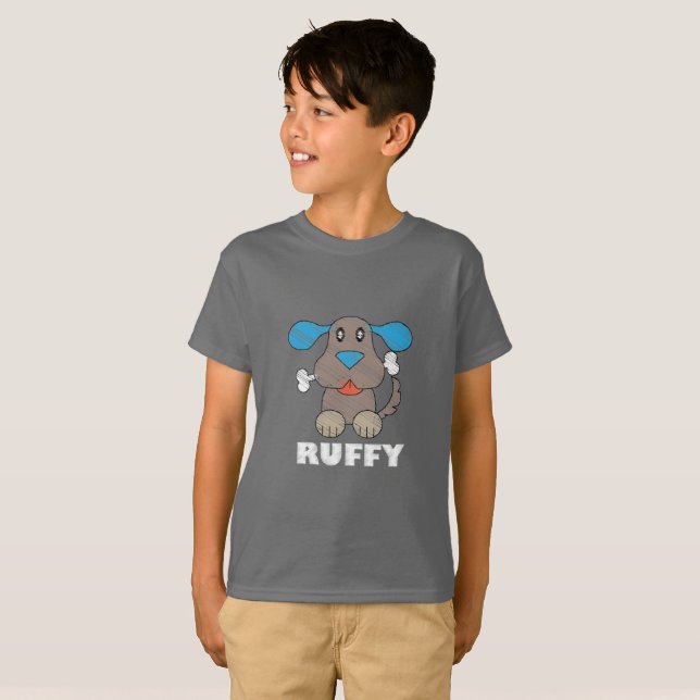 Ruffy - Kids' Basic T - Shirt (Vorne ganz)
