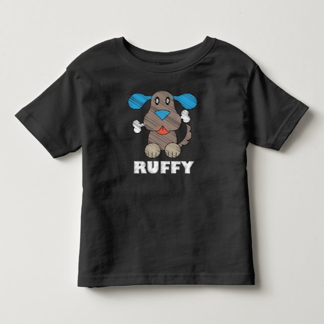 Ruffy - Kleinkind Fine Jersey T - Shirt  (Vorderseite)