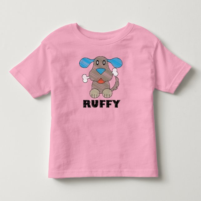 Ruffy - Kleinkind Fine Jersey T - Shirt (Vorderseite)