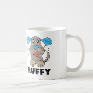 Ruffy - White 11 oz Classic White Tasse 