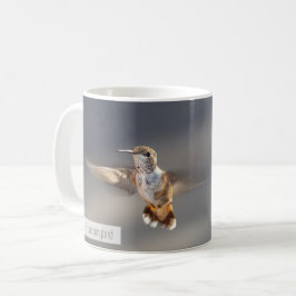 Rufous Hummingbird Psalm 115:13 KJV Kaffeetasse