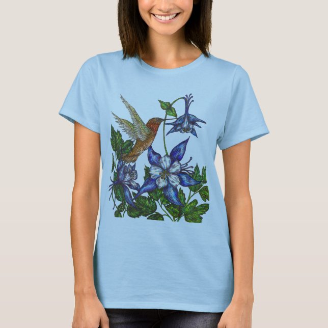 Rufous Hummingbird T-Shirt (Vorderseite)