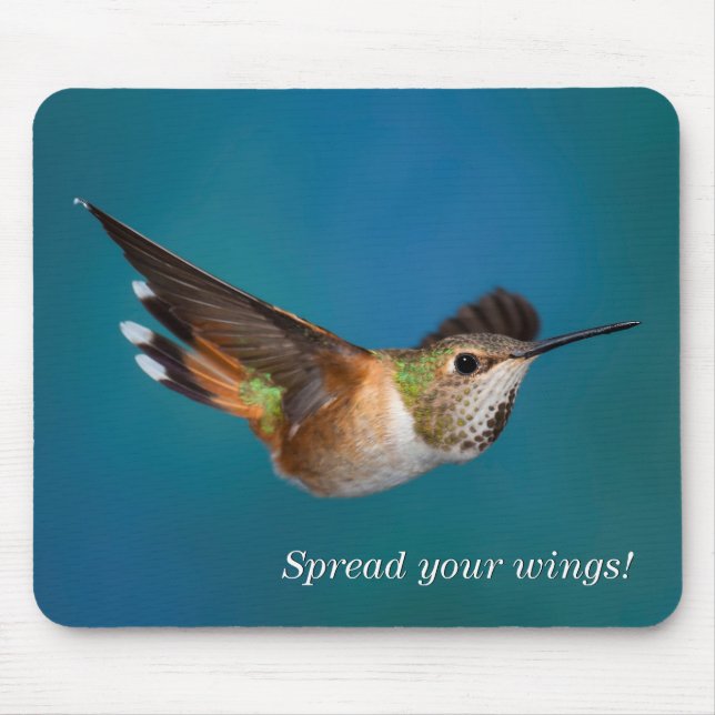 Rufous Kolibri Mousepad (Vorne)