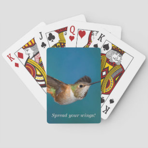 Rufous Kolibri Spielkarten