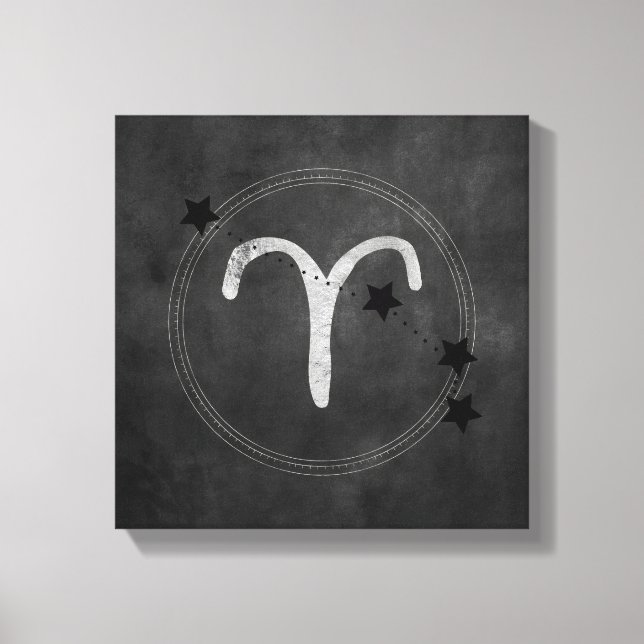 Ruft die Sterne der roten Sternbilder ab Leinwanddruck (Vorderseite)