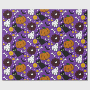 Rufus Halloween Wrapping Paper Geschenkpapier