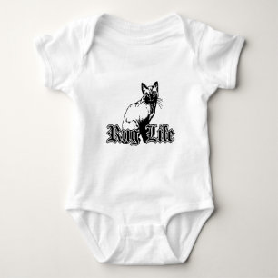 Rug Life - Gangsta Katze Baby Strampler