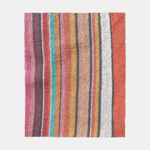 Rug Richness: Mexican Peruvian Textures Fleecedecke