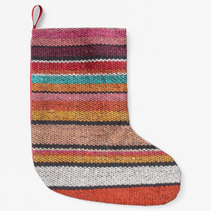 Rug Richness: Mexican Peruvian Textures Kleiner Weihnachtsstrumpf