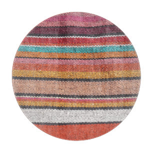 Rug Richness: Mexican Peruvian Textures Schneidebrett