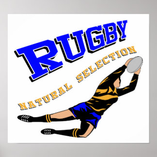 Rugby 2 by Women's Poster