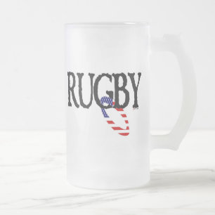Rugby - Americana Mattglas Bierglas