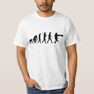 Rugby backline Spieler, die Evolution anpackend T-Shirt