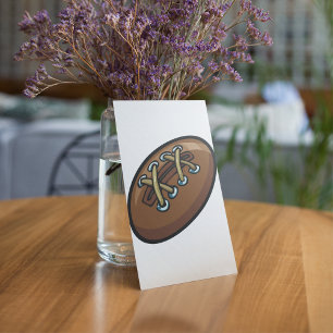 Rugby Ball Fun Sports Graphic Einladung