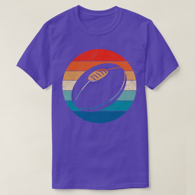 Rugby Ball T-Shirt (Design vorne)