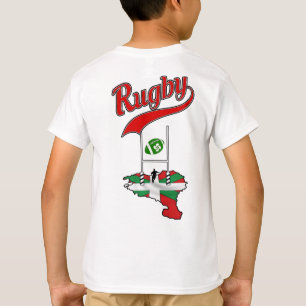 Rugby baskisches T-Shirt
