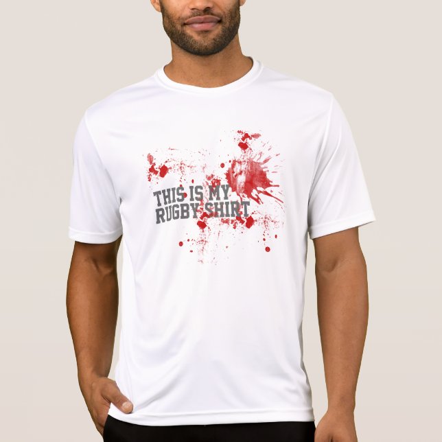 Rugby Blood T-Shirt (Vorderseite)