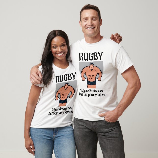 Rugby Bruises - Unisex Rugby T - Shirt (Unisex)