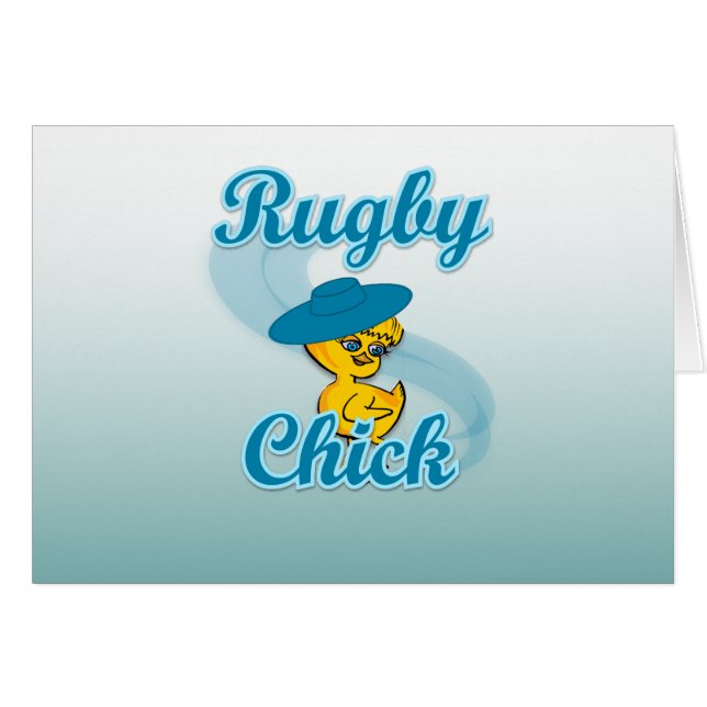 Rugby Chick #3 (Vorderseite (Horizontal))