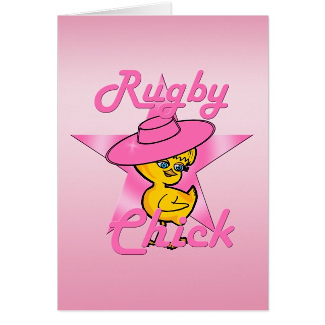 Rugby chick #8 (Vorne)