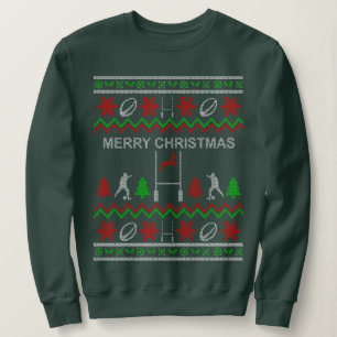 Rugby Christmas Jumper Sweatshirt