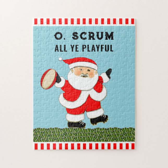 Rugby Christmas Puzzle (Vertikal)