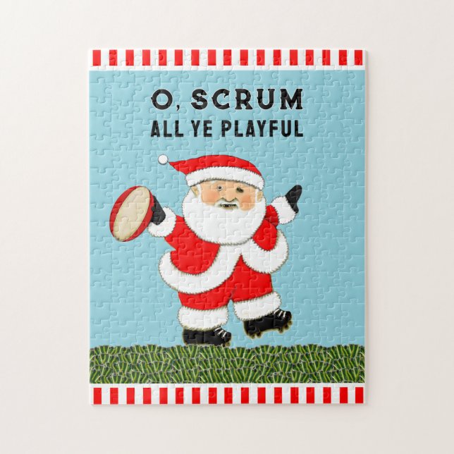 Rugby Christmas Puzzle (Vertikal)