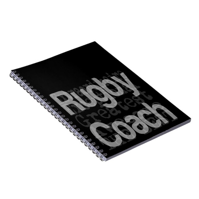Rugby Coach Extraordinaire Notizblock (Rechte Seite)
