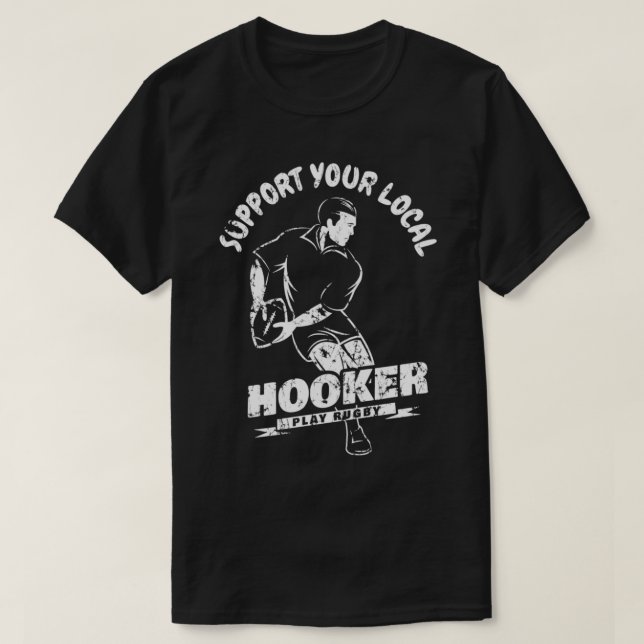 Rugby Design Rugby Fans  T-Shirt (Design vorne)