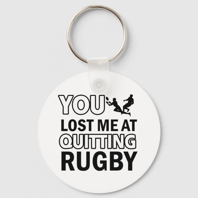 Rugby Designs Schlüsselanhänger (Vorderseite)