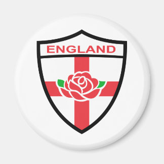 Rugby England Rose Flag Schild Magnet