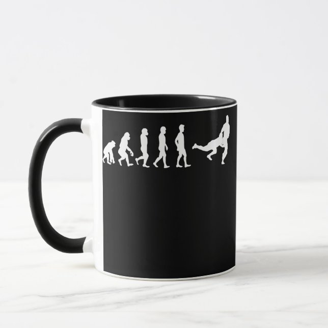 Rugby Evolution Player Coach Rugby Lover  Tasse (Links)