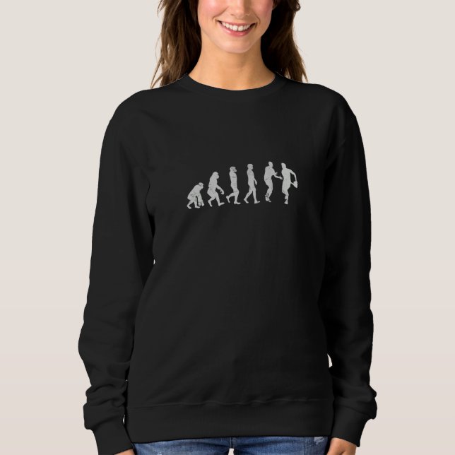 Rugby Evolution Rugger Sportteam Spieler Not Sweatshirt (Vorderseite)