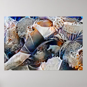 Rugby Fibre - Rugby-Malerei Poster